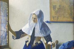 Top Met Paintings Before 1860 03-1 Johannes Vermeer Young Woman with a Water Pitcher
